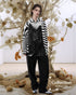 Optic Stripe Illusion Blouse